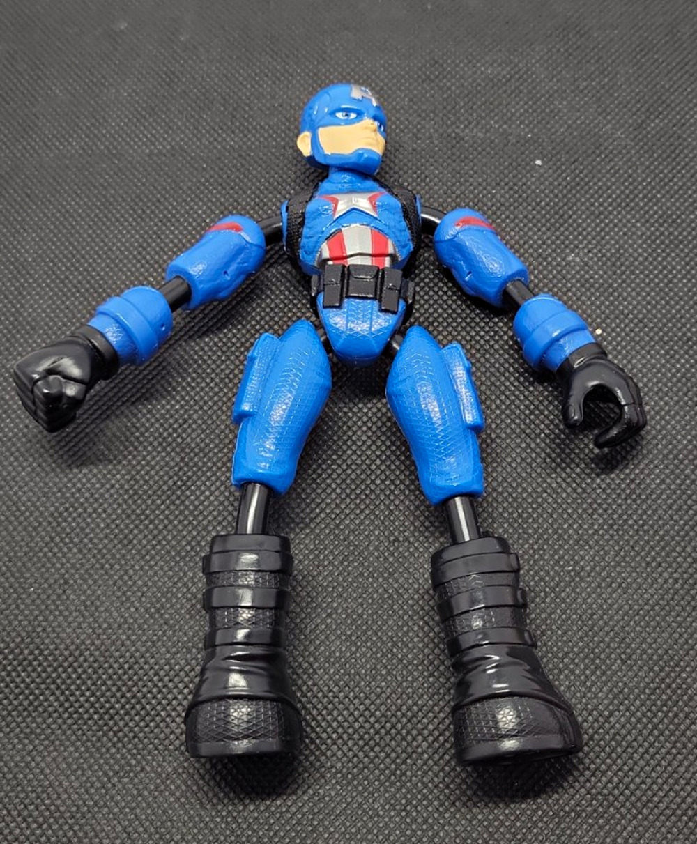 Hasbro Marvel Captain America 2019 Action Figure 6" Blue Black Red White Silver